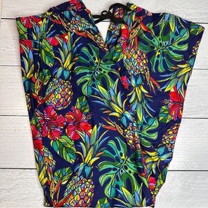 Tropical‎ Rainbow Pineapple Print Lounge Pants